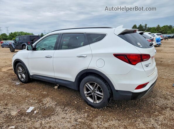 5NMZUDLB2HH029611 2017 HYUNDAI SANTA White Trasero izquierdo