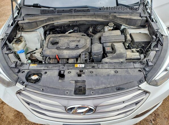 5NMZUDLB2HH029611 2017 HYUNDAI SANTA White Vista interior trasera
