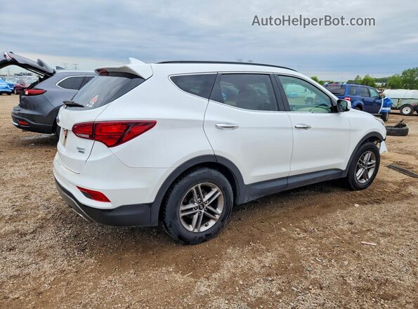 5NMZUDLB2HH029611 2017 HYUNDAI SANTA White Trasero derecho