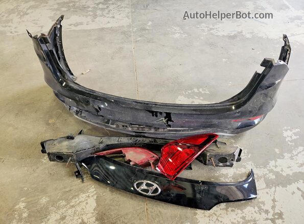 5NMZUDLB2HH040091 2017 HYUNDAI SANTA Black Вид наклейки з VIN-кодом