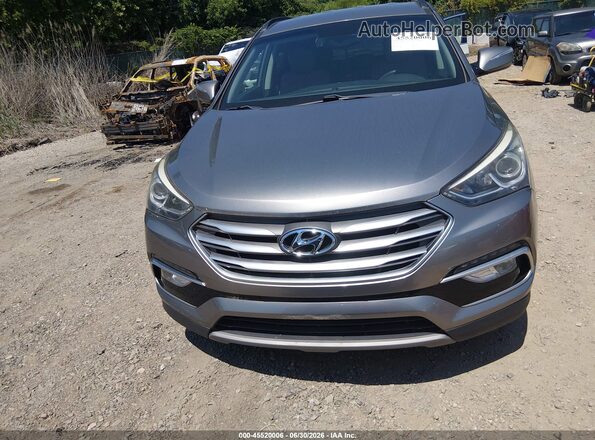 5NMZUDLB2JH061240 2018 HYUNDAI SANTA FE SPORT Gray Widok zestawu wskaźników
