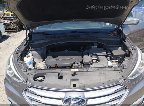 5NMZUDLB2JH061240 2018 HYUNDAI SANTA FE SPORT Gray Widok z tyłu