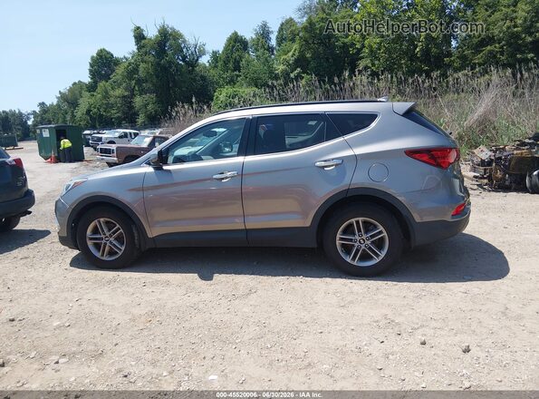 5NMZUDLB2JH061240 2018 HYUNDAI SANTA FE SPORT Gray Widok wnętrza 360 stopni