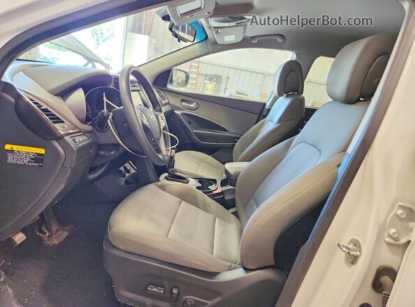 5NMZUDLB2JH069077 2018 HYUNDAI SANTA White 