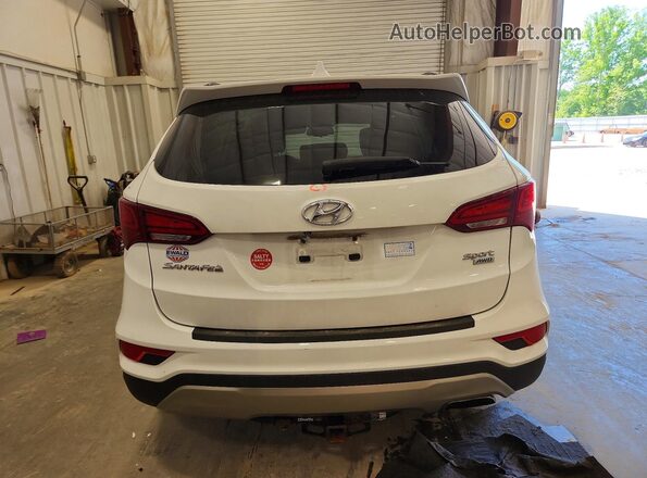 5NMZUDLB2JH069077 2018 HYUNDAI SANTA White 