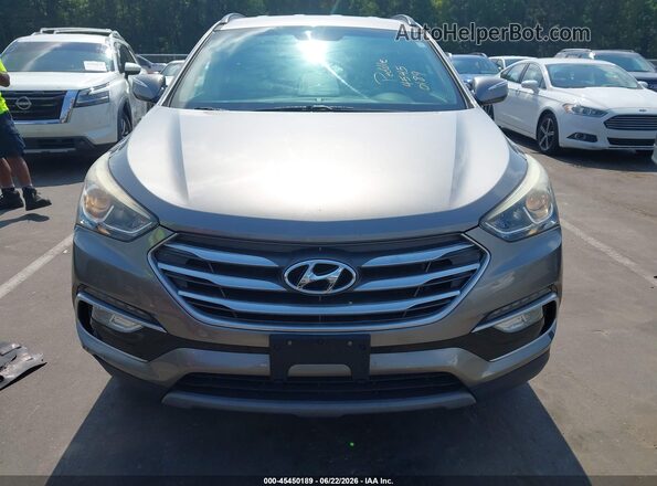 5NMZUDLB2JH106709 2018 HYUNDAI SANTA FE SPORT Gray Սարքավորումների վահանակի տեսք