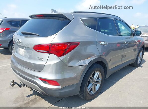 5NMZUDLB2JH106709 2018 HYUNDAI SANTA FE SPORT Gray Հետևի աջ