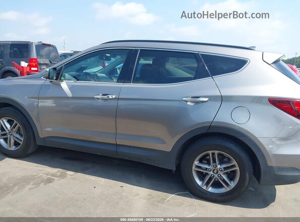 5NMZUDLB2JH106709 2018 HYUNDAI SANTA FE SPORT Gray Սալոնի 360 աստիճան տեսք