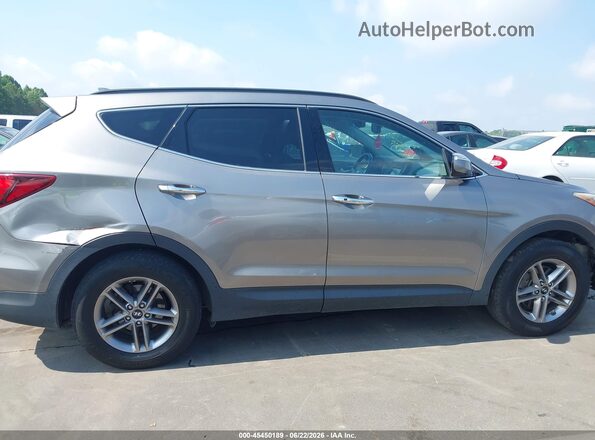 5NMZUDLB2JH106709 2018 HYUNDAI SANTA FE SPORT Gray Սալոնի հետևի տեսք