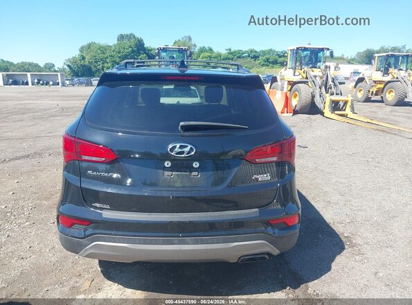 5NMZUDLB4HH014141 2017 HYUNDAI SANTA FE SPORT Черный 