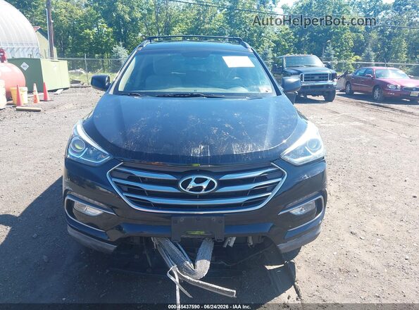 5NMZUDLB4HH014141 2017 HYUNDAI SANTA FE SPORT Черный Вид щитка приборов