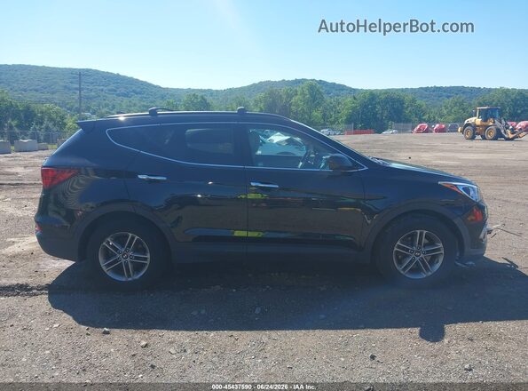 5NMZUDLB4HH014141 2017 HYUNDAI SANTA FE SPORT Черный Вид задней части салона