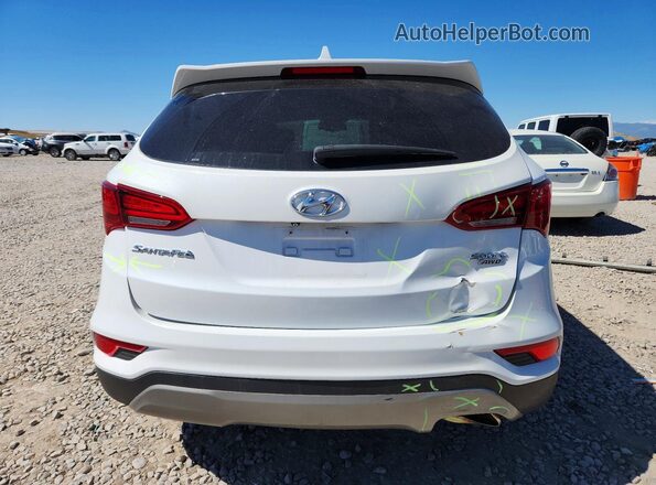 5NMZUDLB5HH032907 2017 HYUNDAI SANTA White Rear view