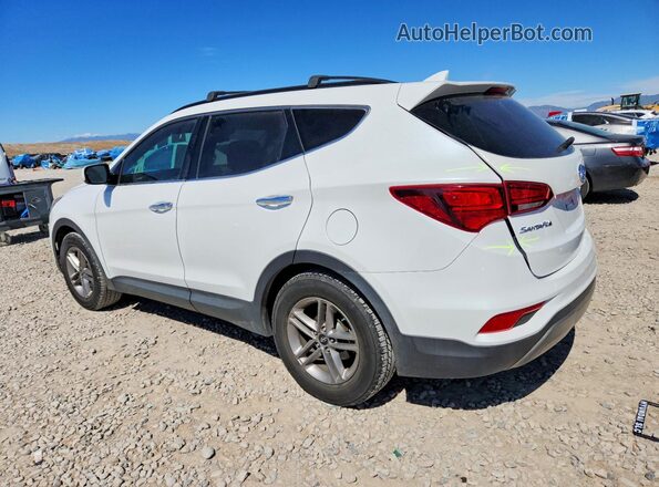 5NMZUDLB5HH032907 2017 HYUNDAI SANTA White Rear left