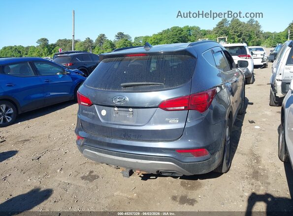 5NMZUDLB6JH073519 2018 HYUNDAI SANTA FE SPORT Серый 