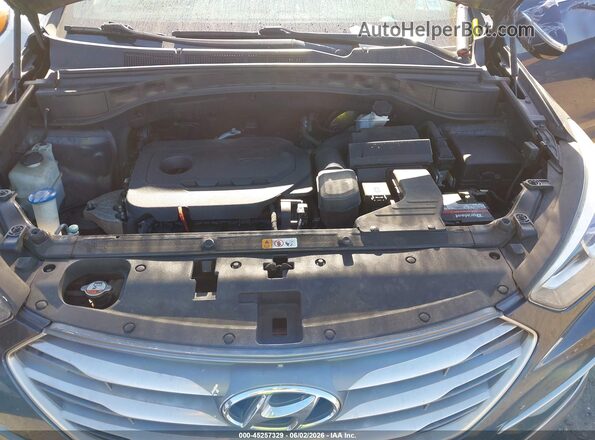 5NMZUDLB6JH073519 2018 HYUNDAI SANTA FE SPORT Серый Вид сзади