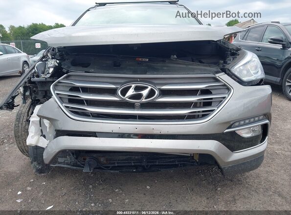 5NMZUDLB6JH097559 2018 HYUNDAI SANTA FE SPORT Gray Вид спереду