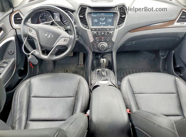 5NMZUDLB8JH070167 2018 HYUNDAI SANTA Серый Вид панели приборов
