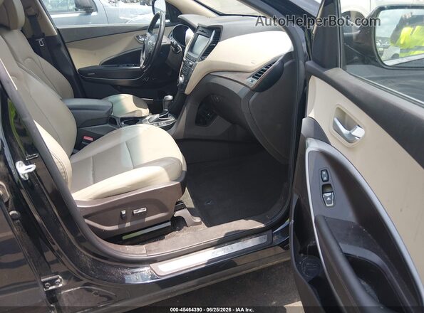 5NMZUDLB8JH084070 2018 HYUNDAI SANTA FE SPORT Black Vista interior delantera