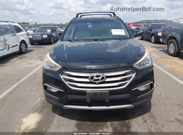 5NMZUDLB8JH084070 2018 HYUNDAI SANTA FE SPORT Black Vista interior trasera