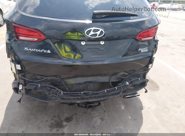 5NMZUDLB8JH084070 2018 HYUNDAI SANTA FE SPORT Black Vista frontal