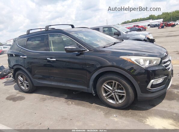 5NMZUDLB8JH084070 2018 HYUNDAI SANTA FE SPORT Black Vista interior de 360 grados