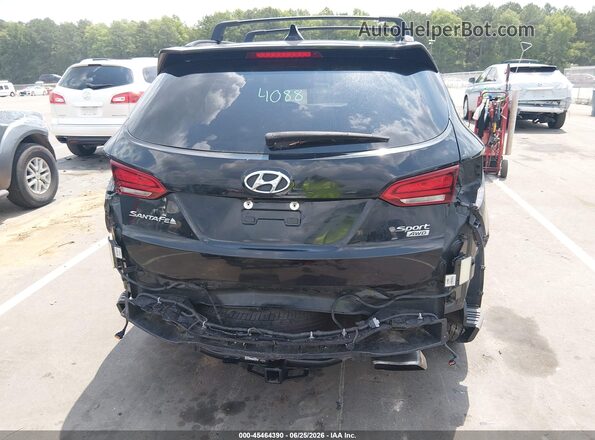 5NMZUDLB8JH084070 2018 HYUNDAI SANTA FE SPORT Black 