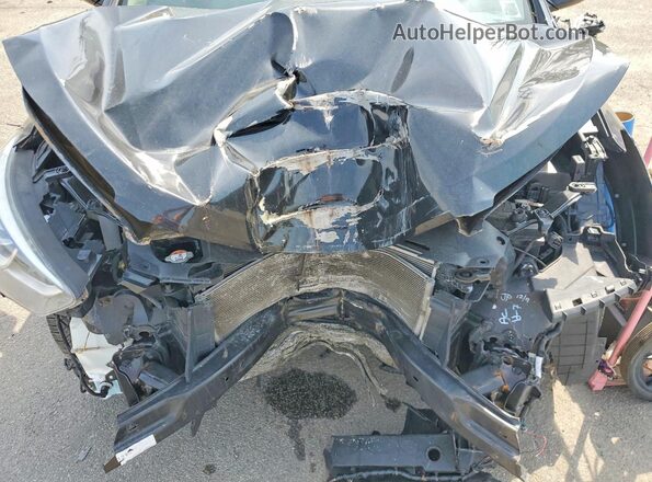 5NMZUDLB9HH033834 2017 HYUNDAI SANTA Black Vista del compartimento del motor