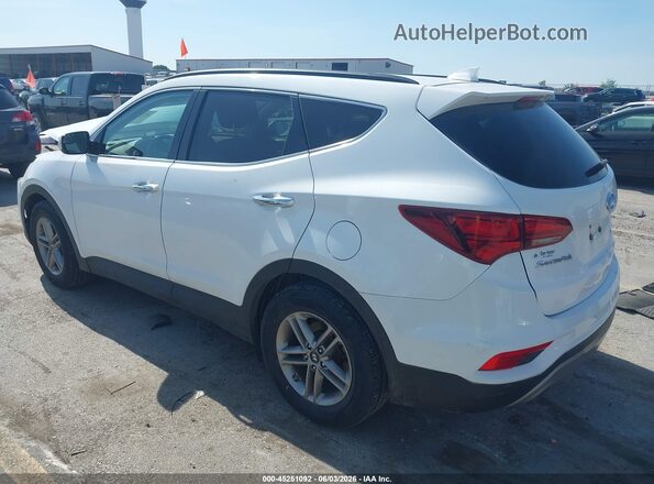 5NMZUDLB9HH034952 2017 HYUNDAI SANTA FE SPORT White უკანა მარცხენა