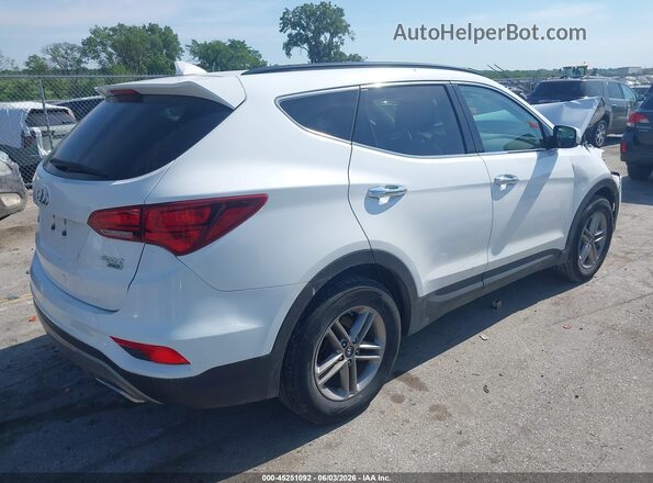 5NMZUDLB9HH034952 2017 HYUNDAI SANTA FE SPORT White უკანა მარჯვენა