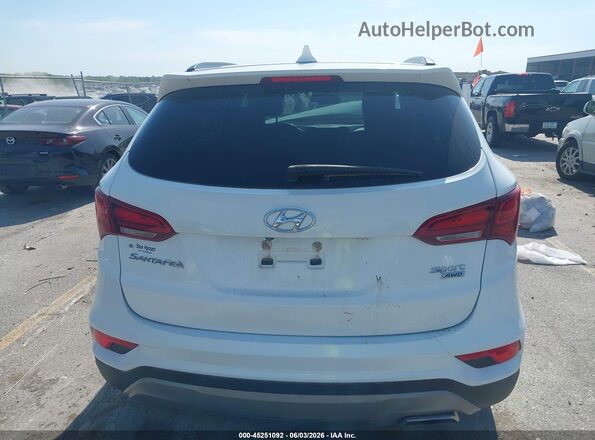 5NMZUDLB9HH034952 2017 HYUNDAI SANTA FE SPORT White 