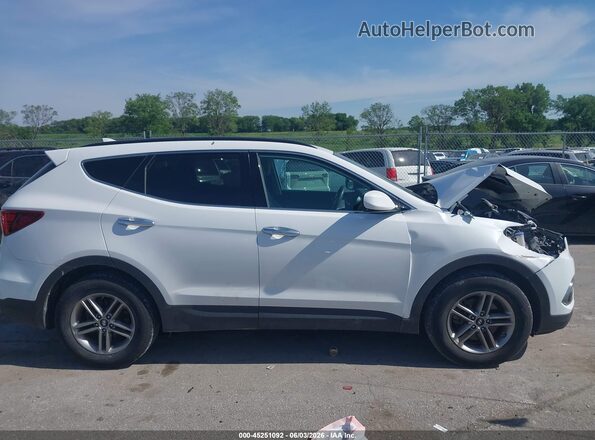 5NMZUDLB9HH034952 2017 HYUNDAI SANTA FE SPORT White უკანა სალონის ხედი