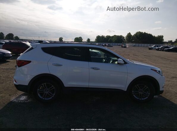 5NMZUDLBXJH088363 2018 HYUNDAI SANTA FE SPORT White Vista del cuadro de instrumentos
