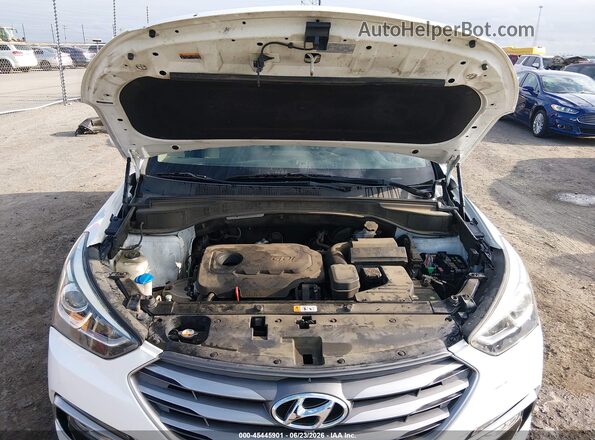 5NMZUDLBXJH088363 2018 HYUNDAI SANTA FE SPORT White Vista trasera