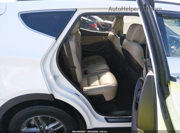 5NMZUDLBXJH088363 2018 HYUNDAI SANTA FE SPORT White Vista de la etiqueta del VIN