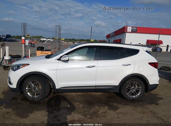 5NMZUDLBXJH088363 2018 HYUNDAI SANTA FE SPORT White Vista interior trasera