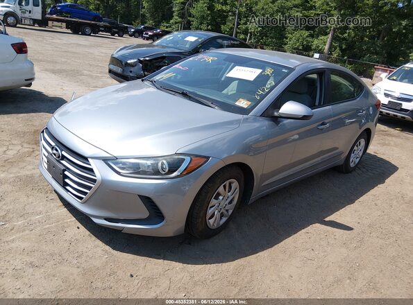 5NPD74LF0HH071217 2017 HYUNDAI ELANTRA Silver Front left