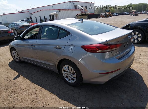 5NPD74LF0HH071217 2017 HYUNDAI ELANTRA Silver Rear left