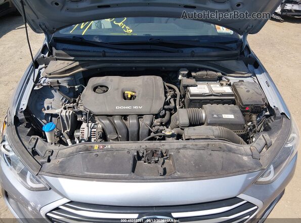 5NPD74LF0HH071217 2017 HYUNDAI ELANTRA Silver Rear view