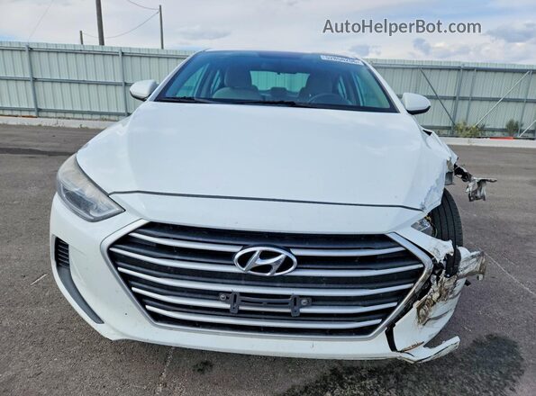 5NPD74LF0HH189073 2017 HYUNDAI ELANTRA White 