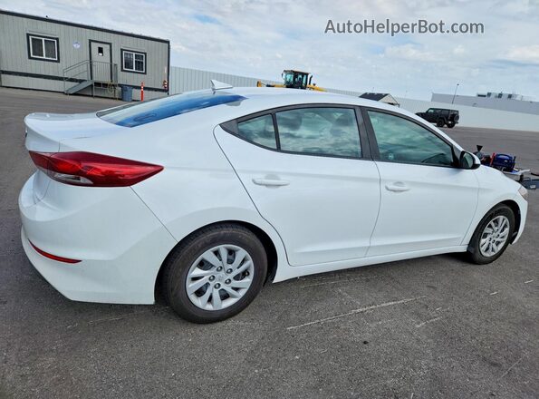 5NPD74LF0HH189073 2017 HYUNDAI ELANTRA White 