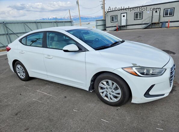 5NPD74LF0HH189073 2017 HYUNDAI ELANTRA White 