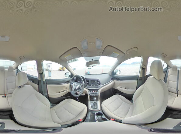 5NPD74LF0HH189073 2017 HYUNDAI ELANTRA White 