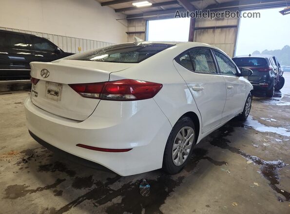 5NPD74LF0HH208432 2017 HYUNDAI ELANTRA White Trasero izquierdo