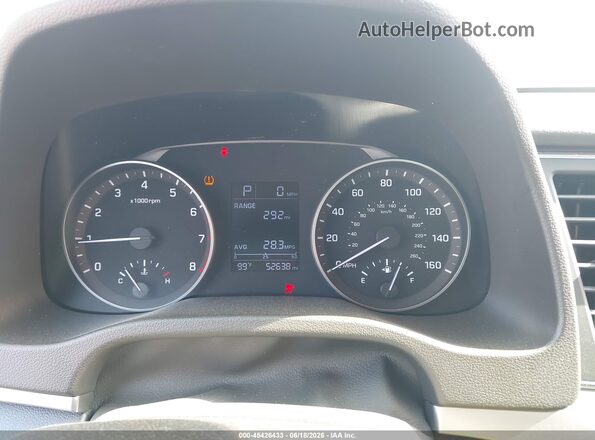 5NPD74LF0JH239573 2018 HYUNDAI ELANTRA Gray Widok tylnych siedzeń