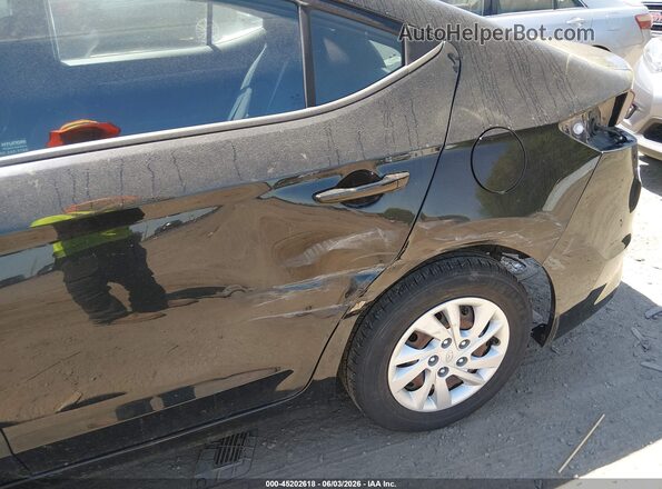 5NPD74LF0JH277367 2018 HYUNDAI ELANTRA Black Vista frontal
