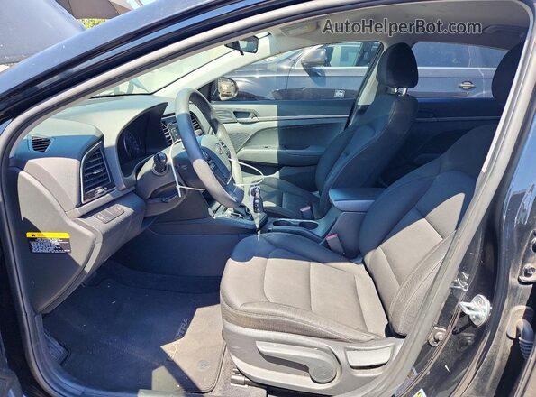 5NPD74LF0JH299739 2018 HYUNDAI ELANTRA Black Vista interior delantera