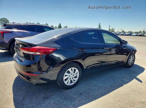 5NPD74LF0JH299739 2018 HYUNDAI ELANTRA Black Trasero derecho