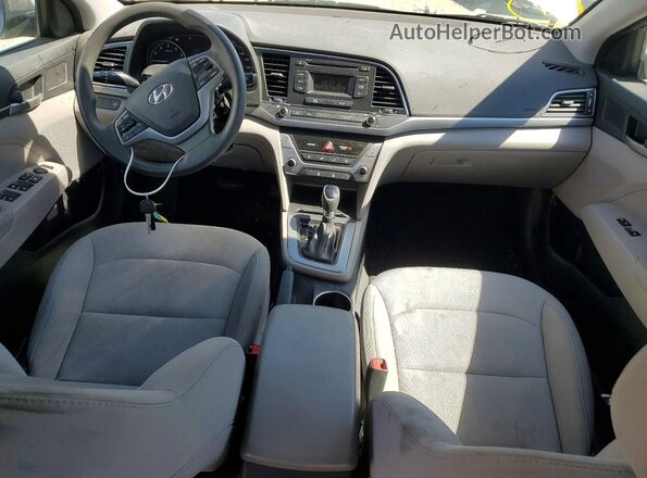 5NPD74LF0JH334246 2018 HYUNDAI ELANTRA Gray Vista del salpicadero