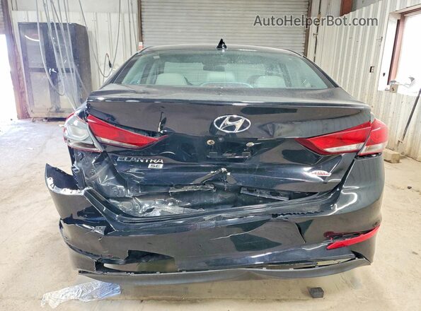 5NPD74LF0JH361320 2018 HYUNDAI ELANTRA Black უკანა ხედი